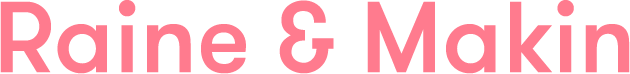 Raine &amp; Makin logo